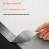Hitzebeständiges Aluminiumfolienband - Wasserdicht, Ölbeständig, Selbstklebender Küchenaufkleber für Herd und Spüle.