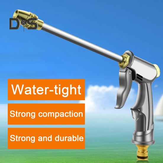 Ugello per Tubo dell'Acqua Alta Pressione Modalità di Spruzzo Regolabile Connettore Rapido Antigoccia Universale Versatile Spruzzatore Rotante Strumento Domestico per il Lavaggio Auto