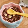 Creative Ceramic Drinking Water Food Tall footed Pet Bowls Anti Overturning Neck Protection Slow Food Anti Choking Cat Bowl, 1Pc