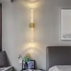 Modern Bubble Crystal Wall Lamps Indoor Two Colors Light for Bedroom Living Room Corridor Household Sconce Lighting Fixture