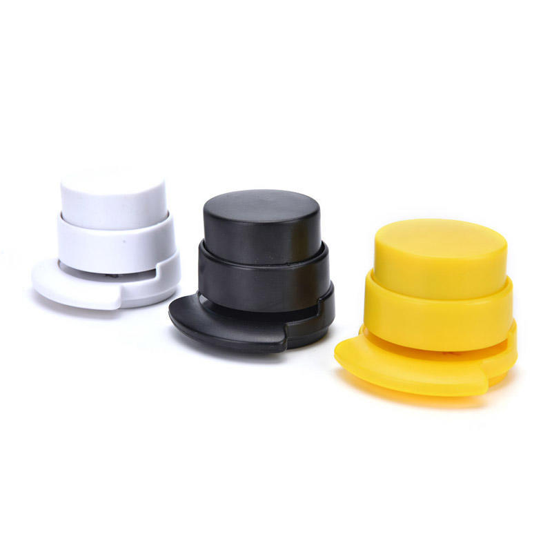 1X Office Home Staple Free Stapleless Stapler Paper Binding Binder Paperclip,
