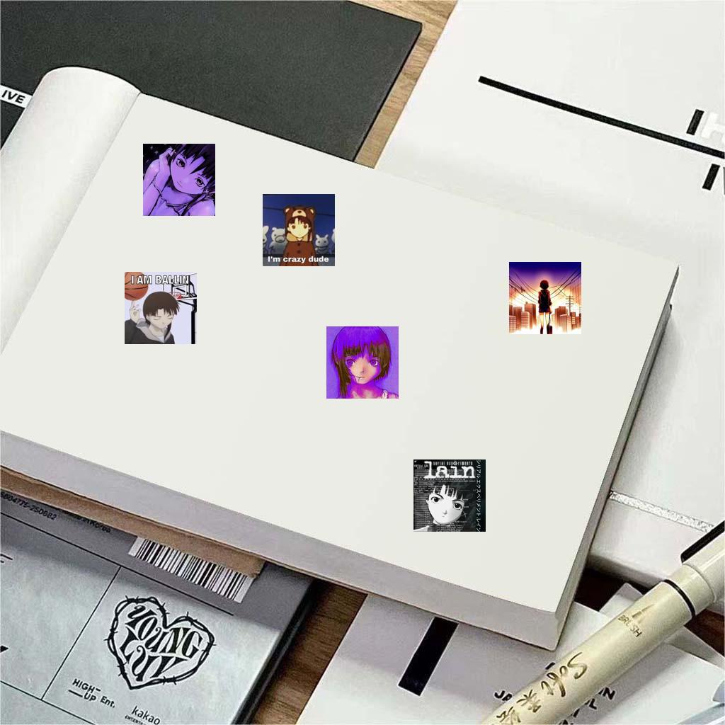500 Cute Cartoon Lingyin Curly Stickers for DIY Journals & Phone Decoration (Japanese Sealing).