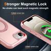 For iPhone 16e Case Compatible with MagSafe Rotatable Kickstand TPU+PC Shockproof Phone Cover