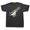 Parrot Cockatoo Budgerigar Lover Gifts T-shirt I Just Really Like Birds T Shirts Summer Graphic Streetwear Short Sleeve