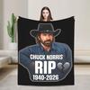 Norris Actor Vintage Poster Throw Blanket Soft Comfy Funny Blanket  For Sofa Home Travel Flannel Bedspread Bed Cover