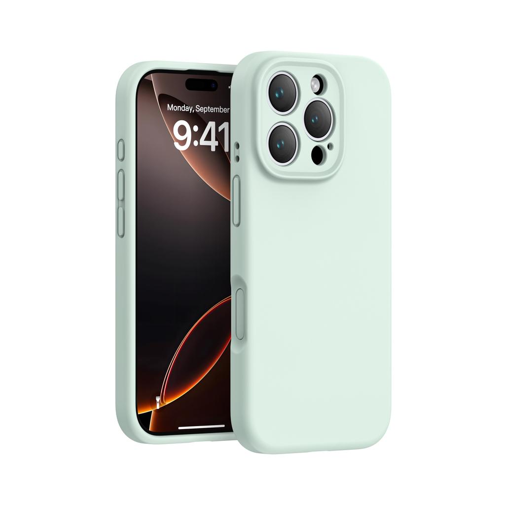 Compatible with Apple 17 case all-in-one AI buttons, iPhone 16 Pro Max new liquid silicone full-coverage drop-proof