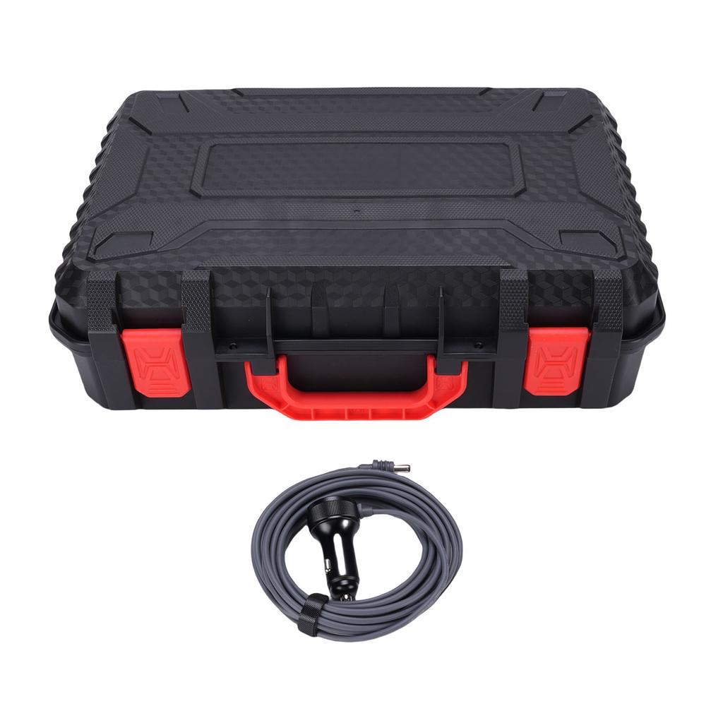 Satellite Storage Box Protective Portable Carrying Case with Car Charger To DC Power Cable for Mini