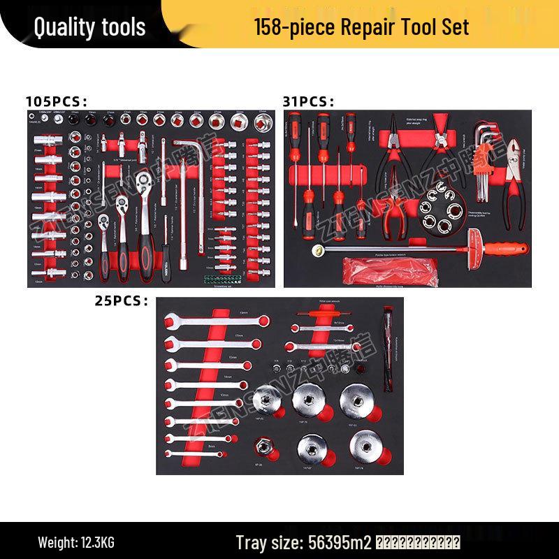 Zhongtengxin Multi-Functional Tool Cabinet & Bicycle Repair Workstation