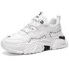22 new spring and autumn sports and leisure inner height increase running dad trendy shoes leather surface