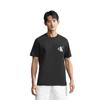 Calvin Klein Fashion Contrast Lettering Loose Cool Round Neck Short Sleeve T-Shirt Men Tops Space-Black J323207-BEH