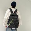 Men's Large Capacity Backpack Graffiti Backpack Student Schoolbag