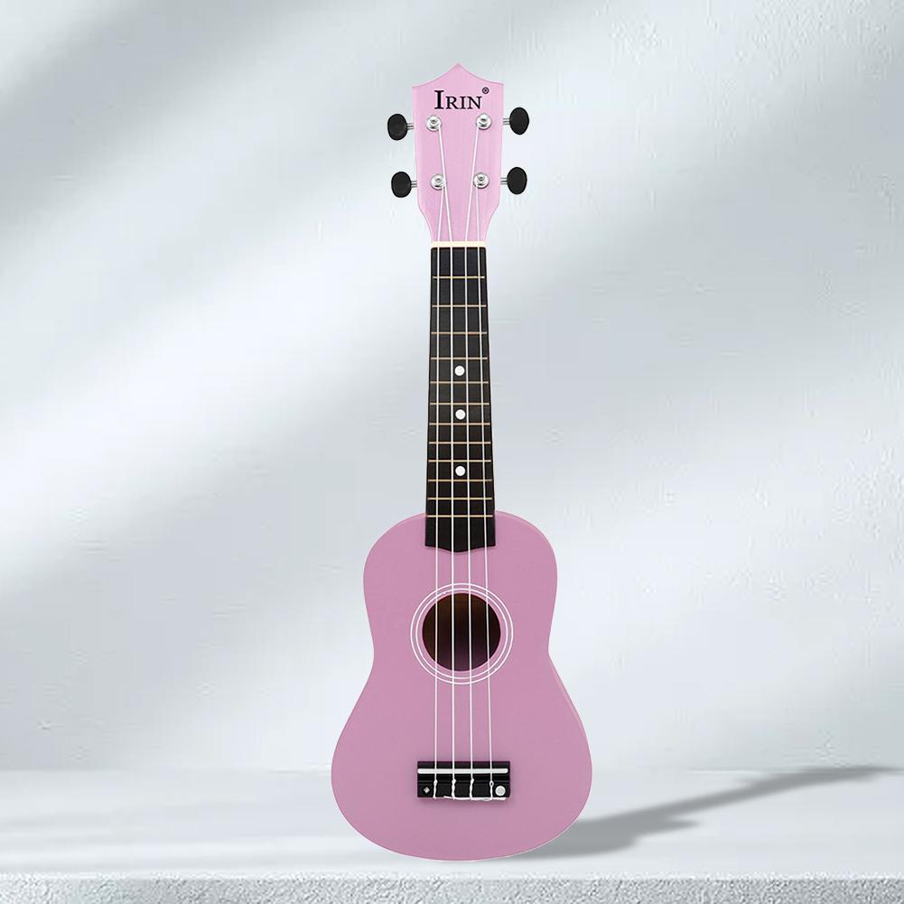 4 Saiten 21 Zoll ABS Ukulele Komplettset Akustische Bunte Hawaii Gitarre Guitarra Instrument für Kinder und Musikanfänger