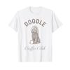 Doodle Coffee Club T Shirt Vintage Top For Everyday Wear Streetwear Casual Homme Unisex Stylish Soft Comfortable