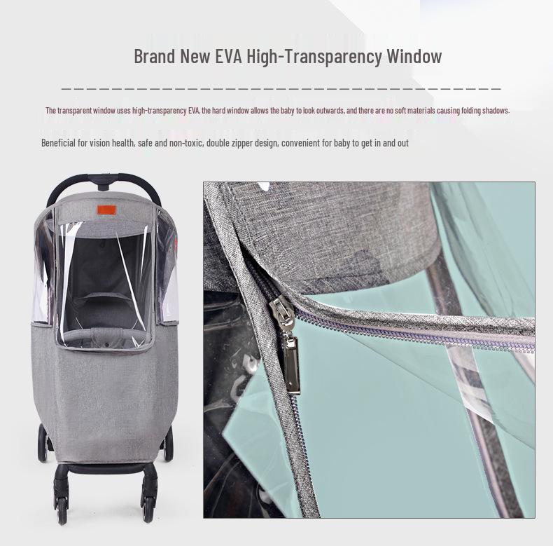 Universal Windproof & Warm Rain Cover for Baby Strollers