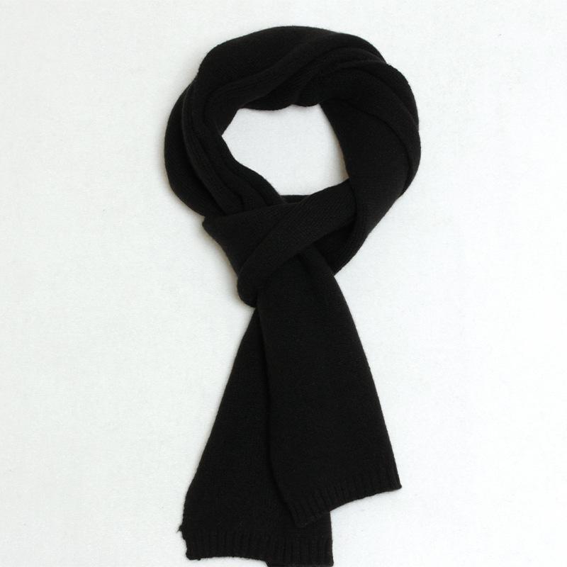 12-Gauge Pure Cashmere Thick Knit Scarf, Unisex, Available in 10 Colors, Stylish and Warm