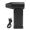 Turbofan Blower 3 Speeds Adjustment Brushless High Speed Motor 45m S Strong Airflow Portable Jet Dry Blower Black