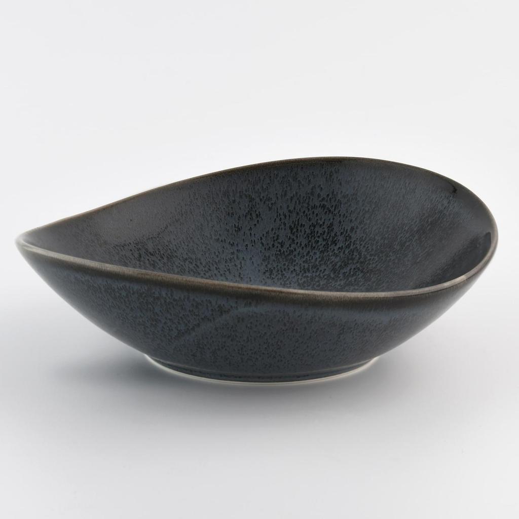 Stylish Deep Plate Porcelain Time DUKA