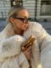 Women's Winter Lambswool Thick Cardigan Coat - New Fur Series