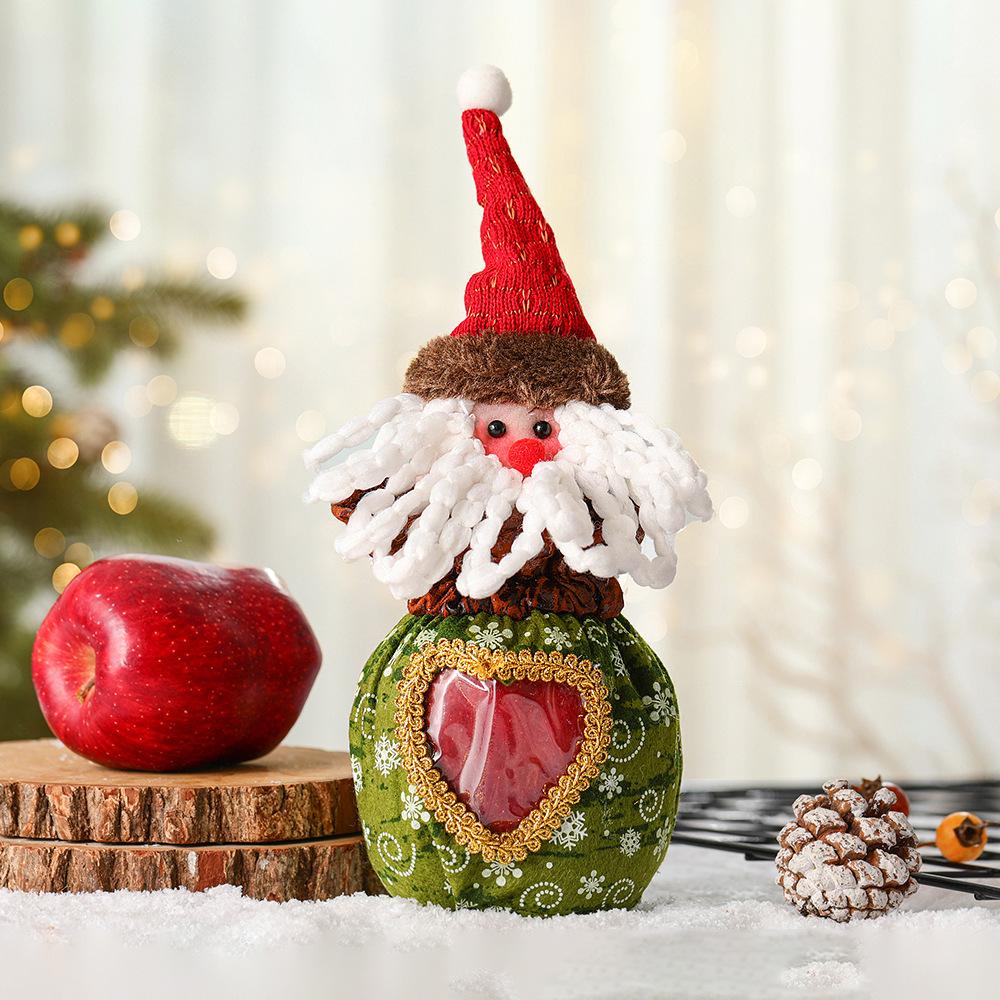 Christmas Eve Apple Candy Gift Tote & Packaging Bag