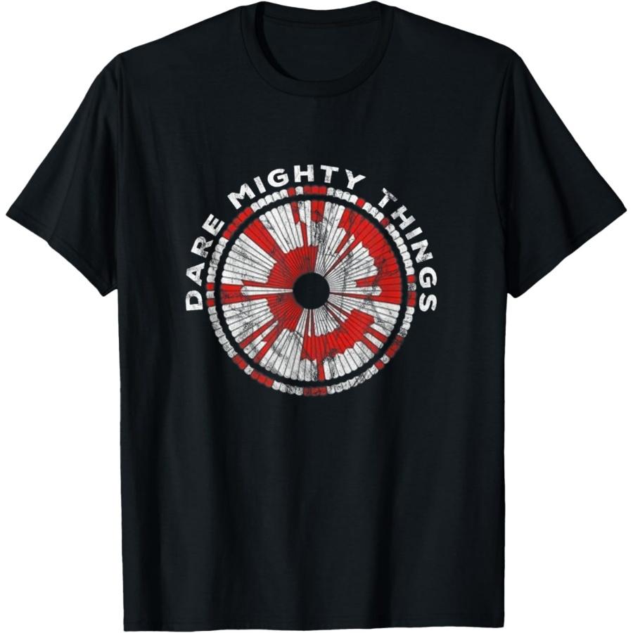 

Dare Mighty Things Perseverance Mars Rover Parachute Code T-Shirt XXXXXL чорний