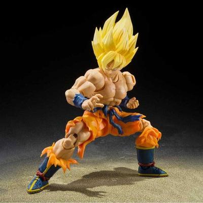Figurine Dragon Ball Z - Son Goku Legendary Super Saiyan BEST SELECTION S.H.Figuarts - 15 Cm