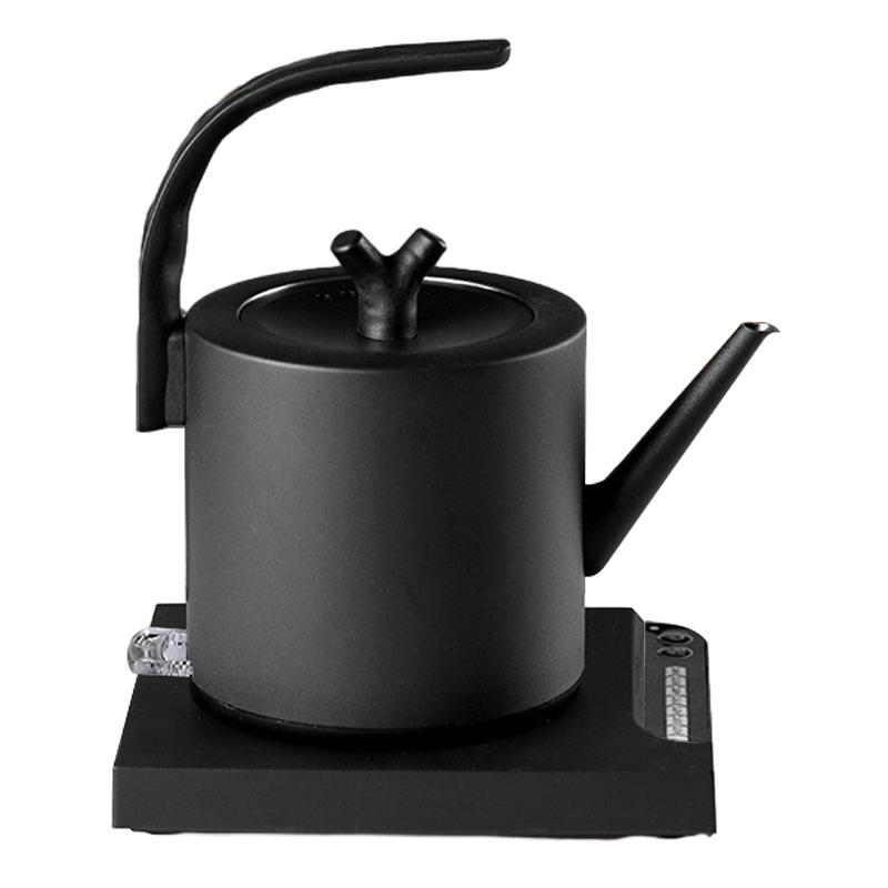 220V 1500W Kettle Tea Stainless Steel Teapot 1.0L Stove Metal Coffee Pot For Hotboiling Pots Gas Home Camping Kitchen Accessorie