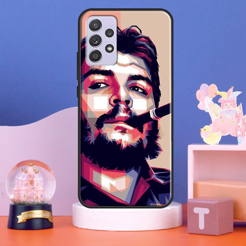 Che Guevara Case For Samsung Galaxy A15 A35 A55 A56 A06 A16 A26 A36 A32 A52 A13 A33 A53 A14 A34 A54 A17