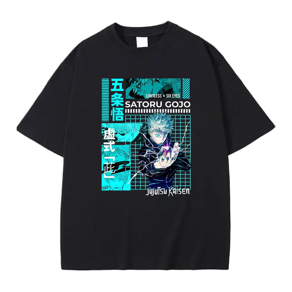 Japanes Unisexga Jujutsu Kaisen T Shirt Okkotsu Yuta Graphic Tshirt Unisex Unisex Cotton Clothing Short Sleeve Street Fashion Tees