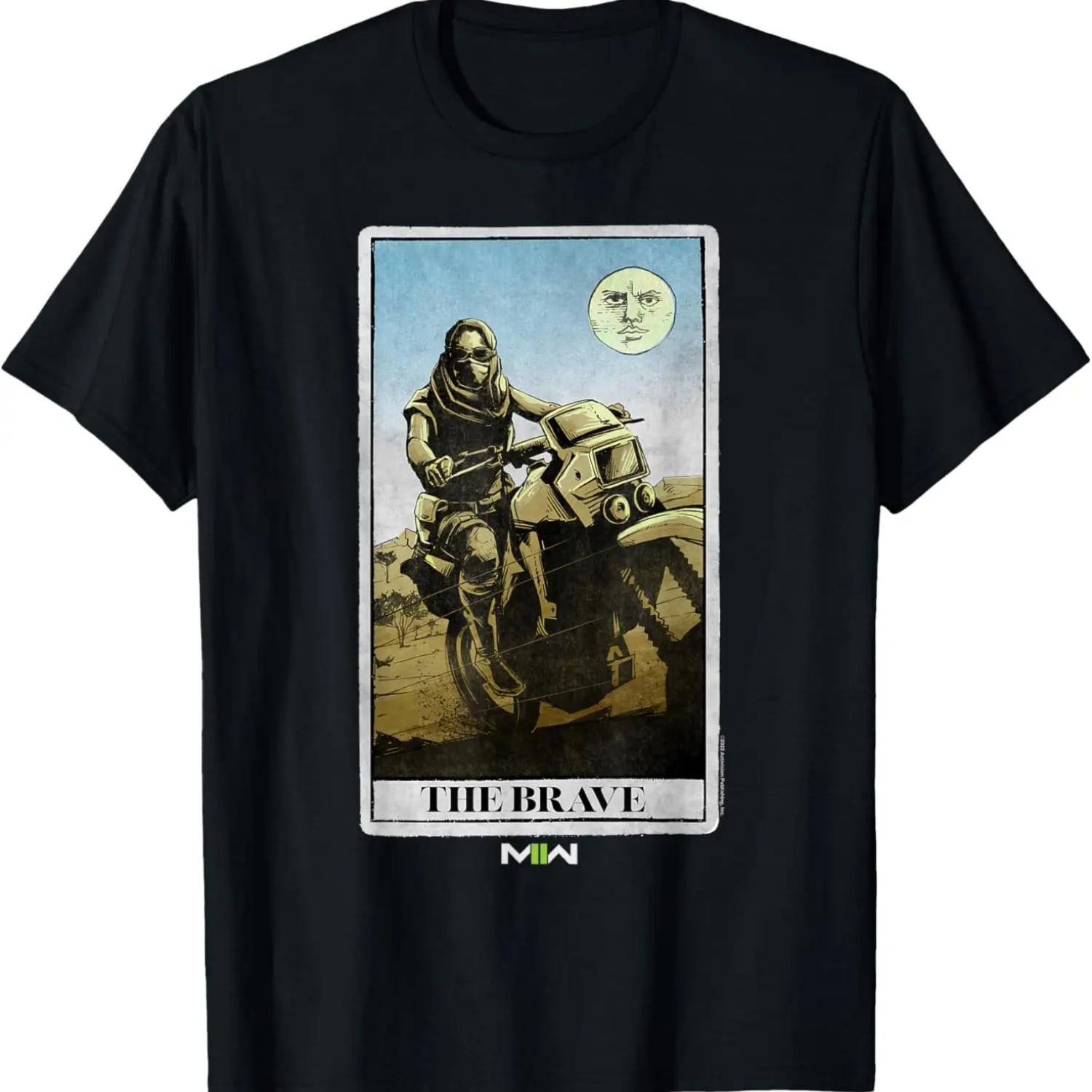 

Call of Duty_ Modern Warfare 2 Храбрый Пустынный Байк Карта Футболка XXXXXL