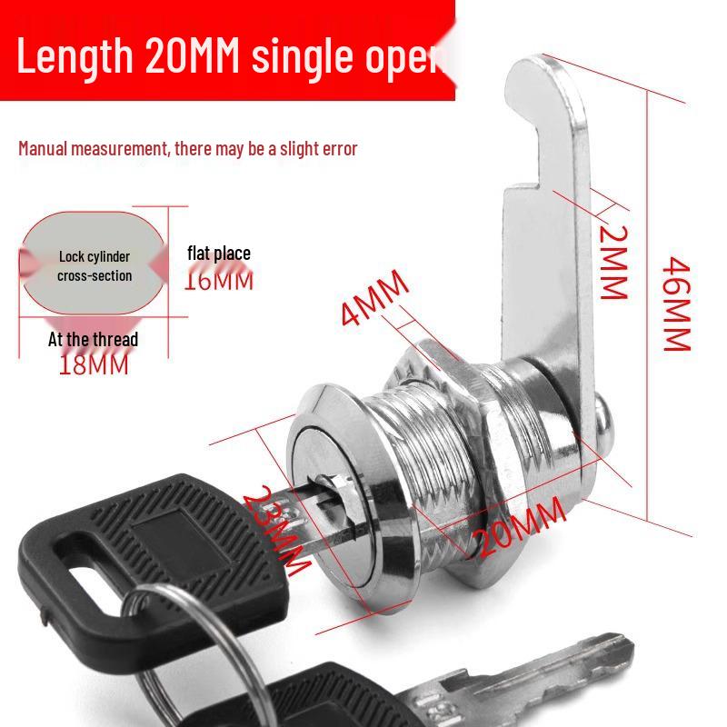 Schrankverschluss-Baugruppe: Aktenschrank, Metallschließfach-Türriegel, Schlüssel-Aufbewahrung & Briefkasten-Schließzylinder.