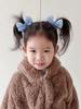 2PCS New Cute Fashion Fresh Yarn Three-dimensional Bow Hair Clips Girls Hairpins Hair Accessories Barrettes Kid Headdress