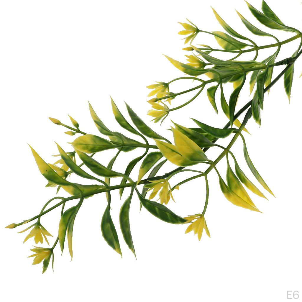 1 Bouquet 5 Branches Artificial Flower Garland Home Kitchen Garden Office Wedding Wall Decor