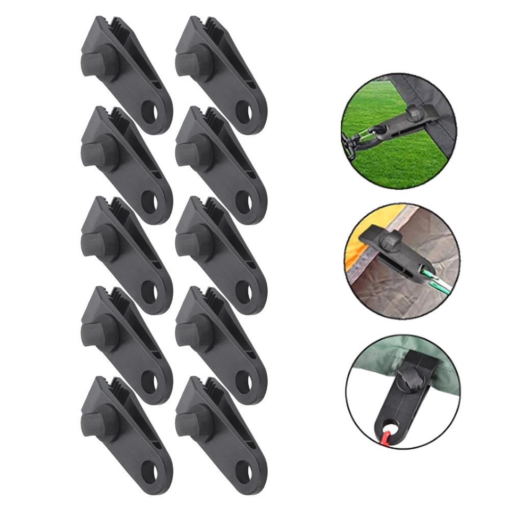 20Pcs Portable Windproof Awning Tarp PP Tarp Clamps Durable Tarp Clips Awnings
