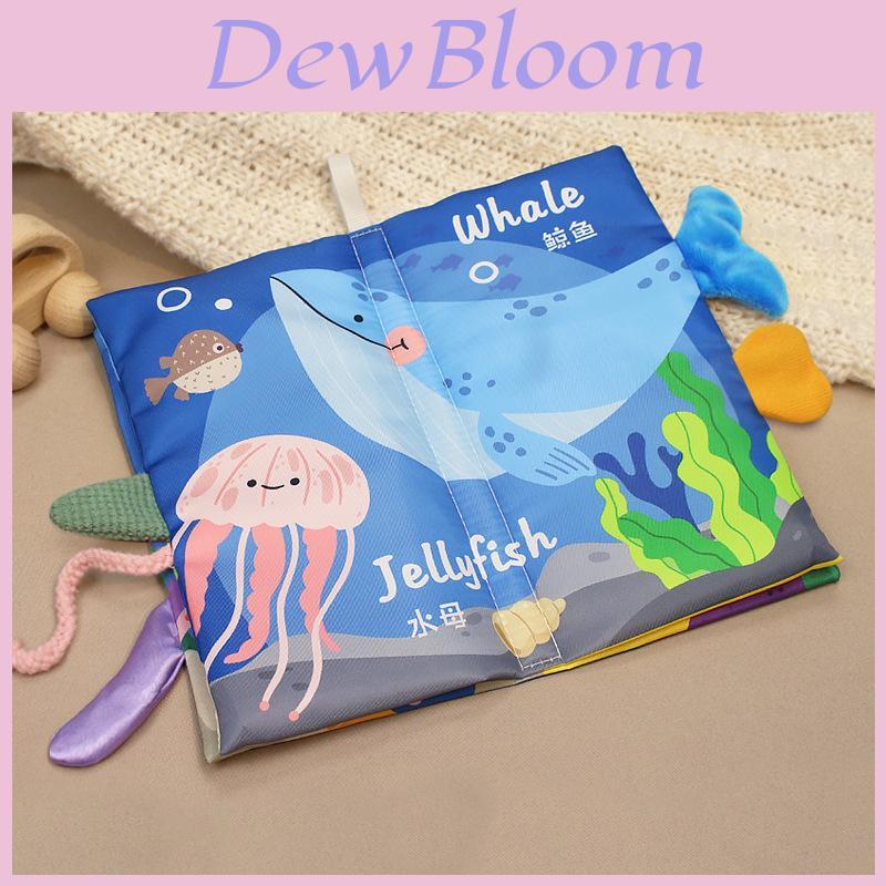 Baby Tearresistant Fabric Book With Bilingual Content For Early Childhood Learning And Sensory Development
