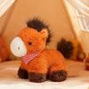 Animal de Pelúcia Macio Cavalo Fofo Animais Selvagens Brinquedo de Pelúcia Pônei Cavalo Pelúcia Brinquedo de Pelúcia Presentes de Aniversário para Crianças Chá de Bebê