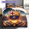 Cartoon Pattern Bedding Quilt Set Quilt Cover Pillowcase Home Decoration Birthday Gift (1 * Duvet Cover + 2 * Pillowcase, Without Core)