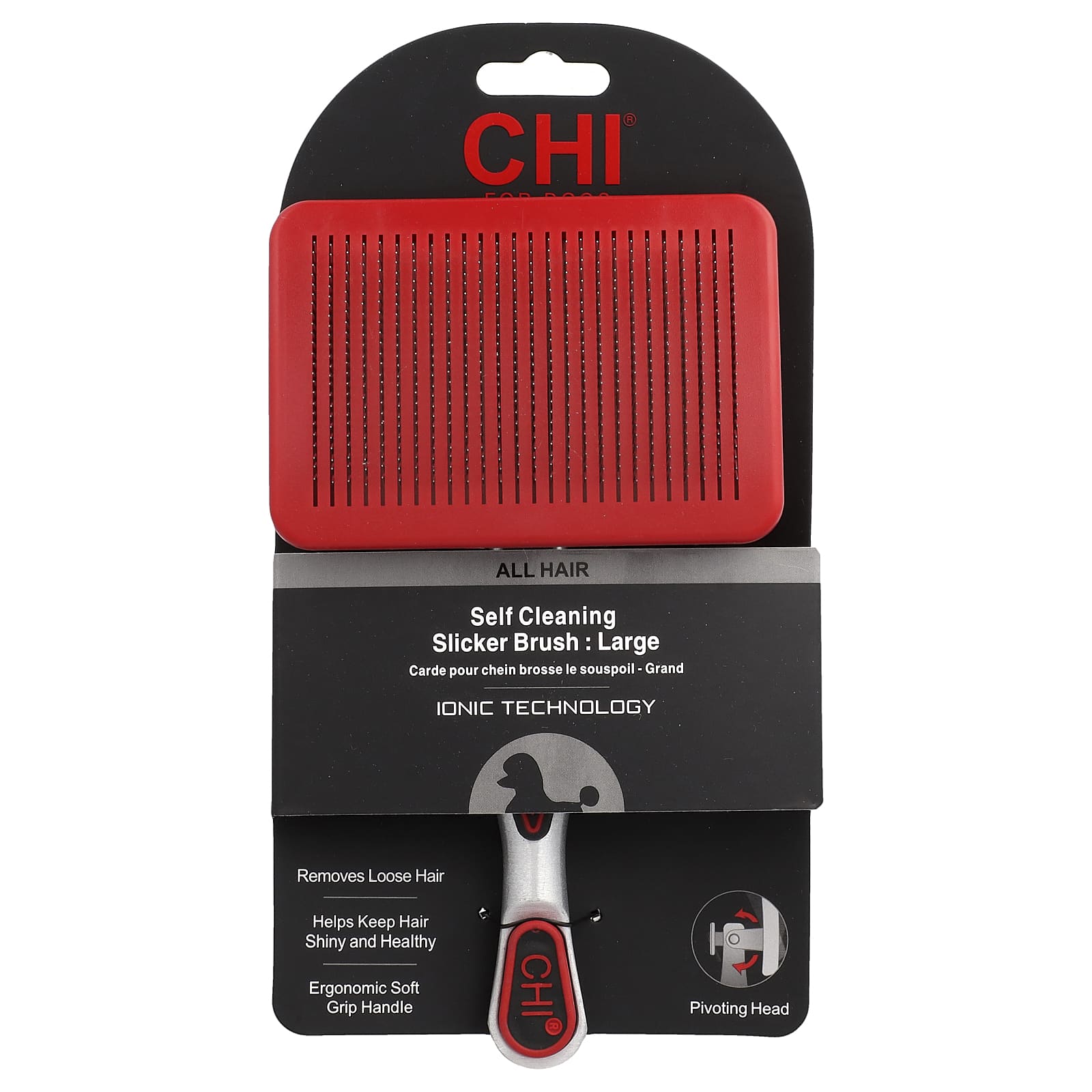 

CHI для собак, самоочищающаяся пуходерка, большая, 1 шт.