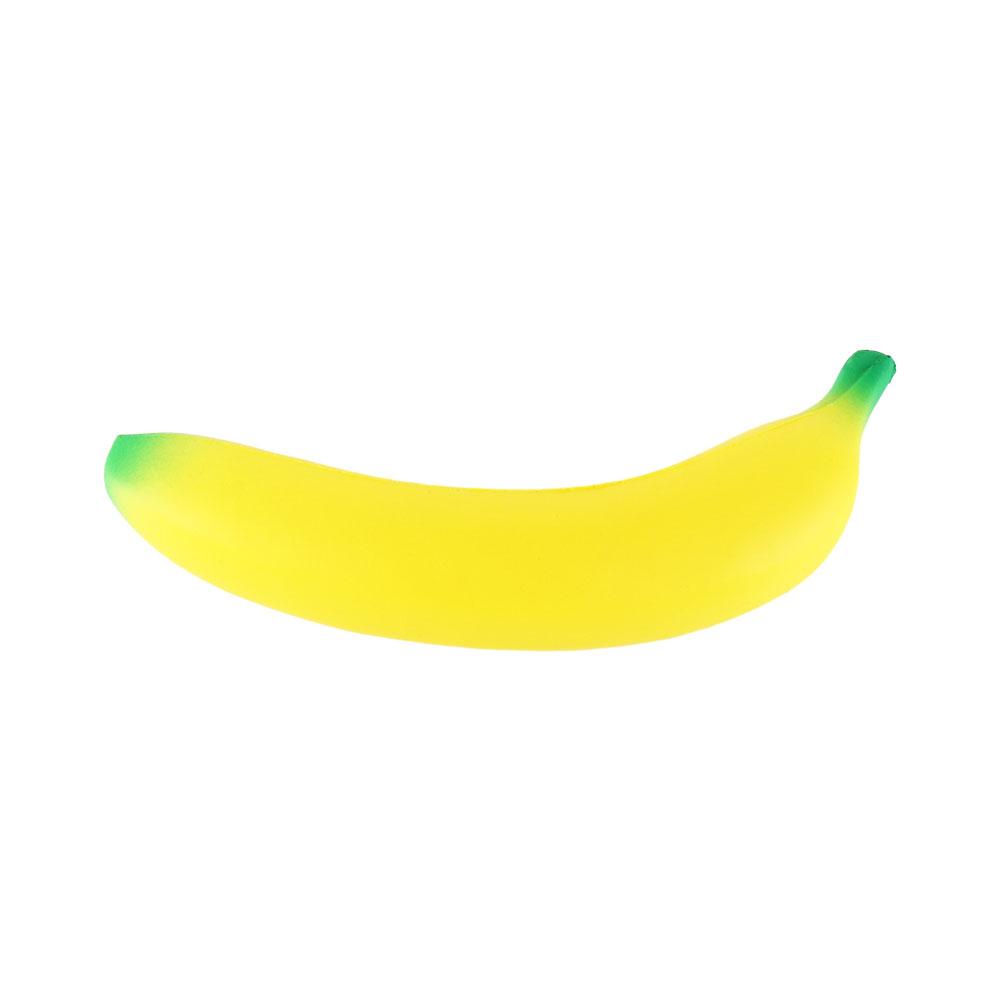 Simulation Banane Banane Quetschspielzeug Langsam aufsteigendes Quetsch-Kneifspielzeug Entspannungsspielzeug Kinderspielzeug