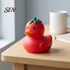 Fun Gifts for Boys Girls Tomato Duck Squishy Toy, Slow Rebound Stress Relief Squeeze Cute Fruit Safe Material Balls Fidget Soft Sensory Decompression