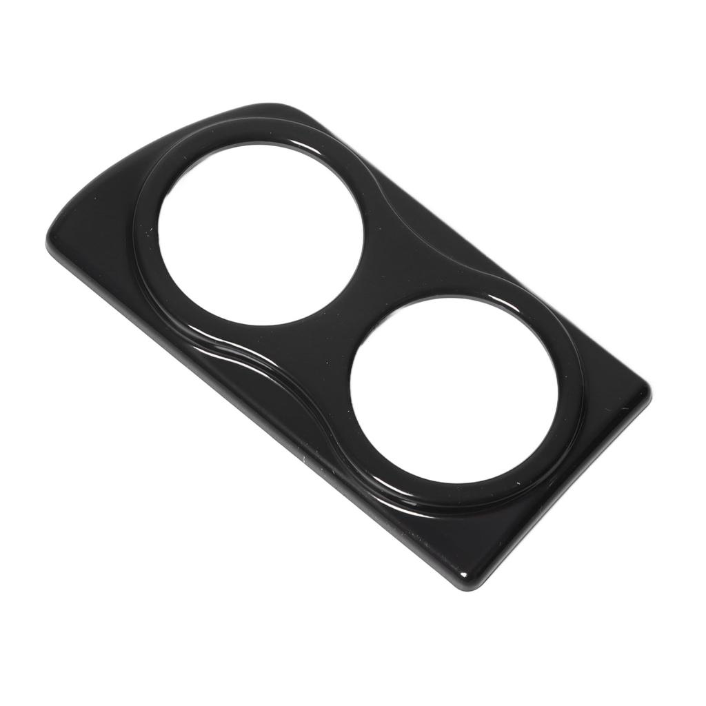 Doppel-Armaturenbrett-Anzeigenhalter Lüftungsschlitz-Anzeigenhalter Glänzend Schwarz Ersatz für Vauxhall Astra H VXR MK5 RHD
