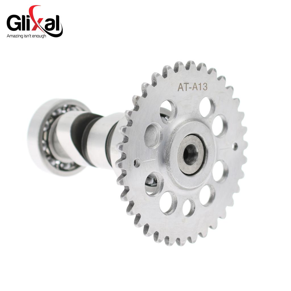 Glixal GY6 125cc 150cc High Performance Racing Camshaft for 152QMI 157QMJ Scooter ATV, A8 A9 A10 A11 A12 A13 A14 A15 Cam Shaft