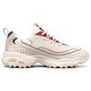 Skechers D Lites Low Top Running Shoes Beige/Red 666169-WHT