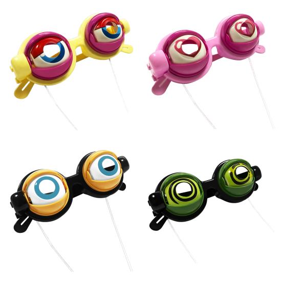 Winking Eyes Glasses Funny Novelty Booth Prop for Blinking Glasses Prank Photo Parties Performances Events