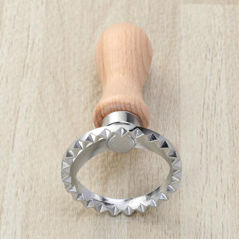 Unbranded 4 Stück Ravioli-Schneidrad Teigrad 13,3x3,3x2,7cm
