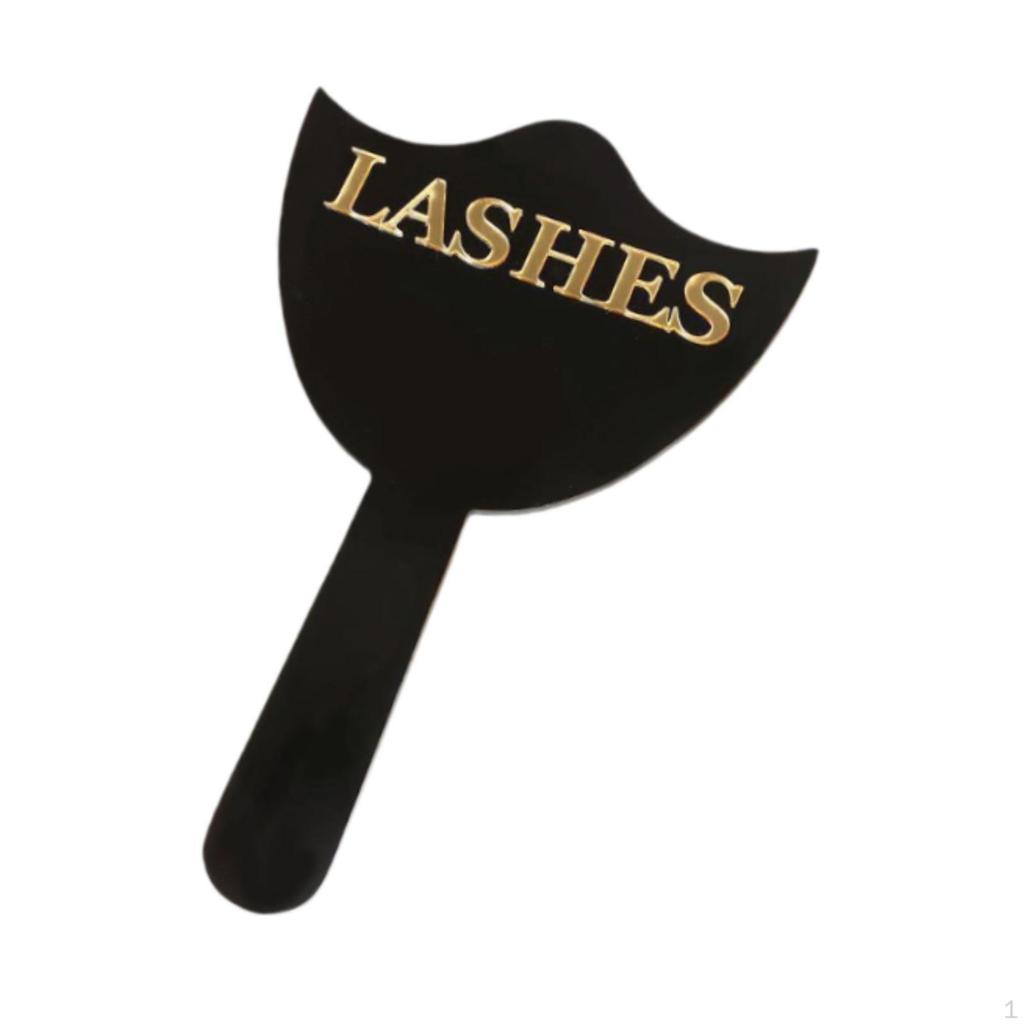 Makeup Hand Mirror ,Acrylic ,Professional, Compact ,Premium Portable Cosmetic with Handle for