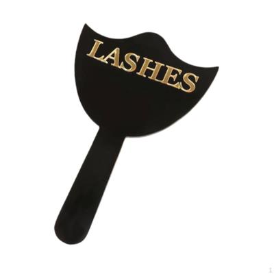 Miroir à main de maquillage, Acrylique, Professionnel, Compact, Cosmétique portable premium avec poignée pour