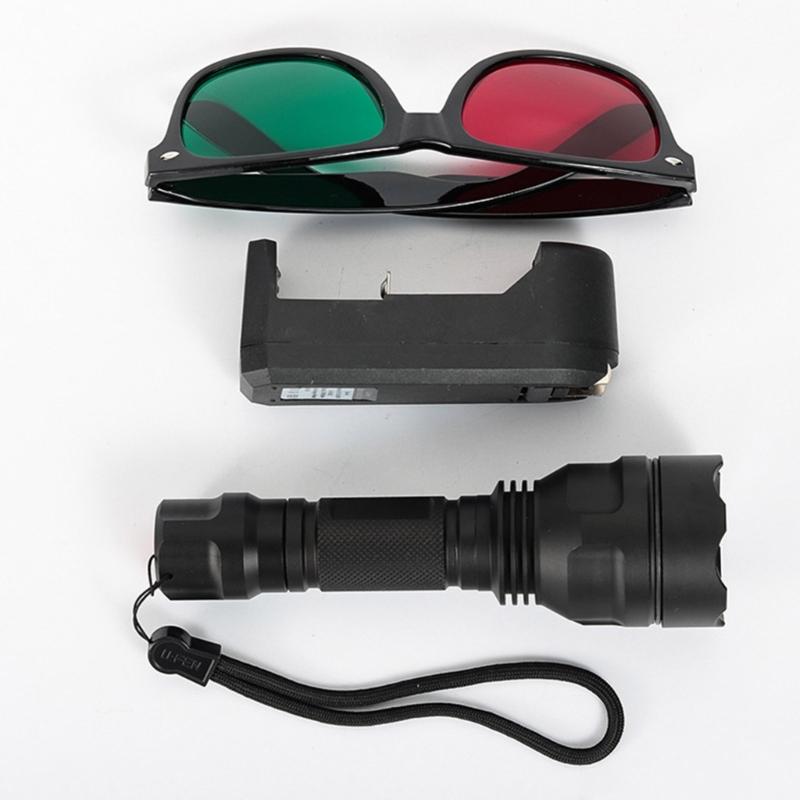 Worth Four-Light Test with Glasses Red/Green Optometry Tool Optical Torch 18650 Battery Powered Rechargable Tool