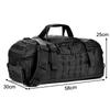 Large-Capacity Outdoor Travel Bag Duffel Gym Nylon Sports Bag For Camping Hiking Traveling Weekend Getaways