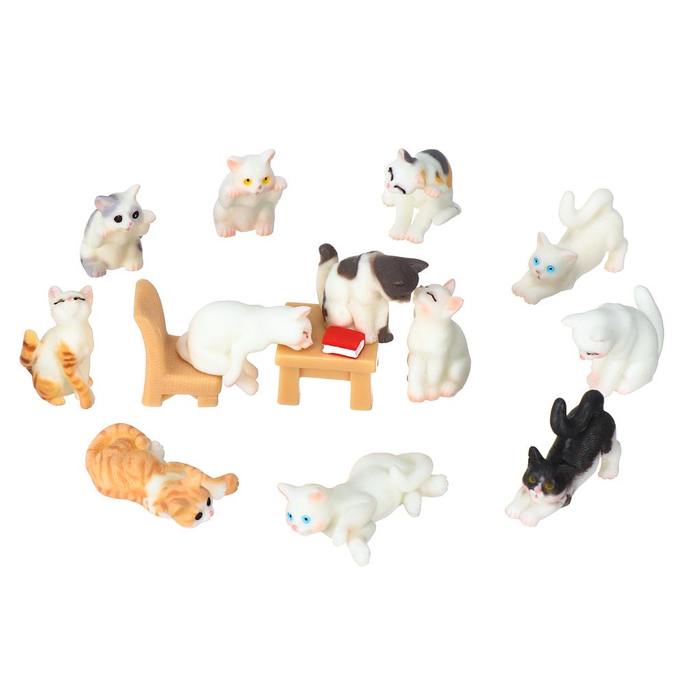 Creativity Cute Crafts Cartoon Simulation Animal Ornaments Cat Micro Landscape