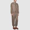 X Doraemon Knitted Sweatpants Men's Beige 654941-XJDEX-2138